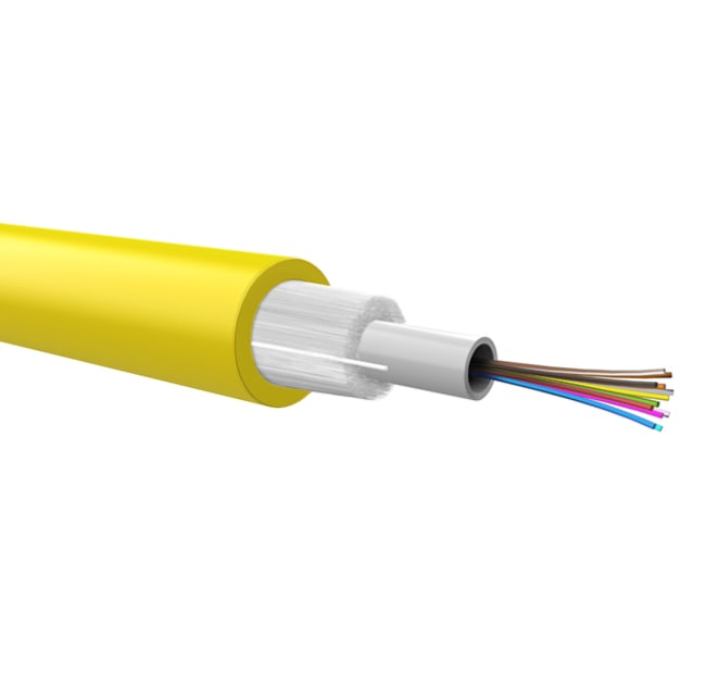 QUBIX SPA - QBX2008372 CAVO 24FO 9/125 G652D AD LSZH B2CA CONN