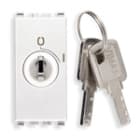 VIMAR SPA - VIW20086.B Pulsante 2P NO 16A + chiave bianco