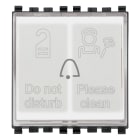 VIMAR SPA - VIW20097 PULSANTE + 2 SPIE HOTEL 230V