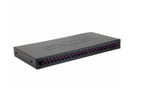 EXCEL EXL201-623 24 way FO Panel 24LC Duplex Pigtail & C