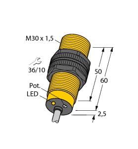 TURCK BANNER SRL TUK20100 BC10-S30-Y1X