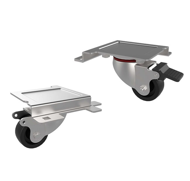 QUBIX SPA - QBX2011491 KIT 4 RUOTE PER ARMADI DCT