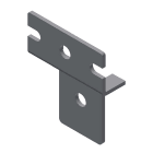 QUBIX SPA QBX2011601 KIT SUPPORTI FISSAGGIO A PARETE PER IP55