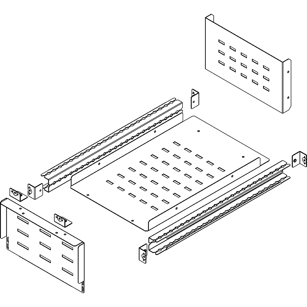 BTICINO BTI91845/3SBO MAS - KIT SEGREGAZIONE BARRE ORIZZ L=350