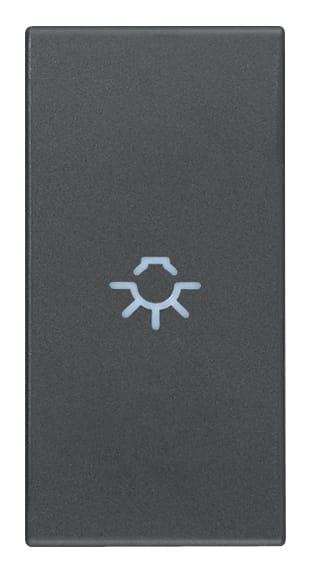 VIMAR SPA VIW20131.L TASTO 1M SIMBOLO LUCE ASSIALE GRIGIO