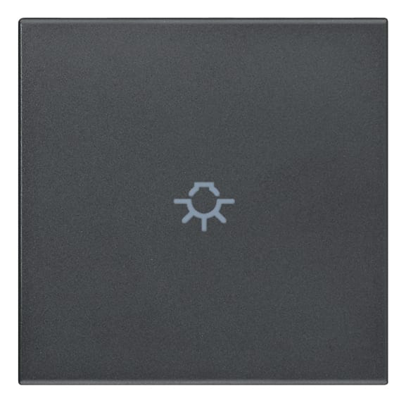 VIMAR SPA - VIW20132.L Tasto 2M simbolo luce assiale grigio