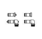 VAILLANT VLT0020143693 SET CONNESS. IDR VFK TETTO INCL E PIANO