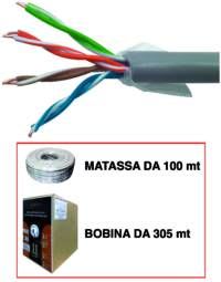 ELCART DISTRIBUTION - ERT403971000 CAVO CAT.5E UTP RIG. 305MT CCA