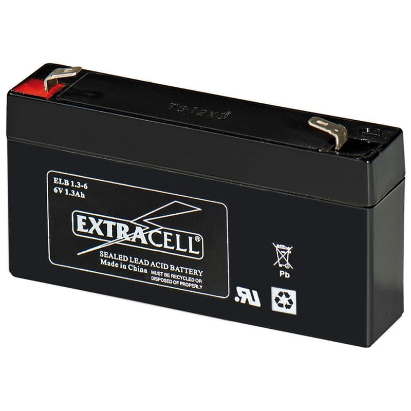 ELCART DISTRIBUTION ERT300450000 BATTERIA RIC.PIOMBO 6V 1,3 AH