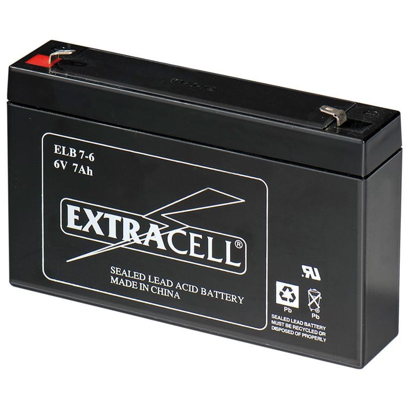 ELCART DISTRIBUTION ERT300451100 BATTERIA RIC.PIOMBO 6V 7,0 AH