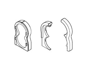 VAILLANT - VLT0020151854 ISOLAMENTO BLOCCO IDRAULICO FINALE