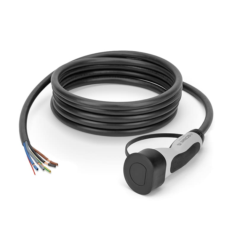 SCAME PARRE SPA - SCA201.CS0021-5 CAVO DI RICARICA T2 20A 1P 5M SFIOCCATO