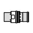 VAILLANT VLT0020207200 VALVOLA NON RITORNO MECCANICA ECOTEC PLU