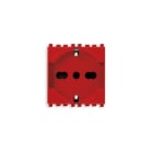 VIMAR SPA - VIW20210.R Presa 2P+T 16A universale rosso