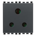 VIMAR SPA - VIW20214 Presa SICURY 2P+T 5A inglese grigio