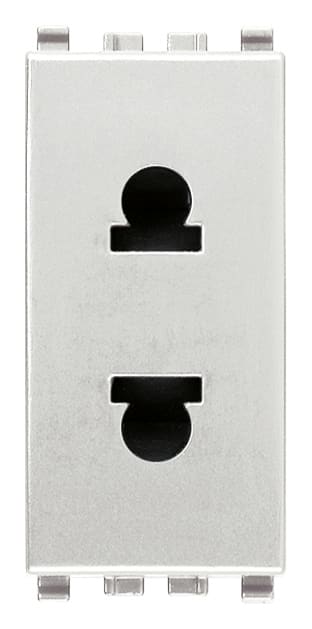 VIMAR SPA VIW20234.N PRESA SICURY 2P 16A USA+EU D4,8MM NEXT