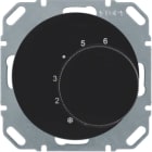 BERKER BRK20262045 TERMOST. 1 SC + P.ZO C.LE R1/R3 NERO