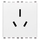 VIMAR SPA - VIW20262.B Presa SICURY 2P+T 15A Australia bianco