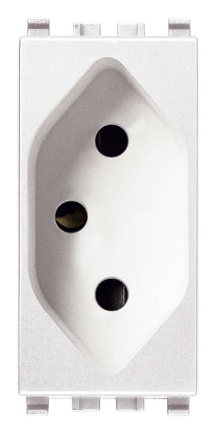 VIMAR SPA VIW20264.B PRESA SICURY 2P+T 10A BRASILIANO BIANCO