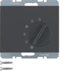 BERKER BRK20267106 Temperaturregler, Wechsler, mit Zentrals