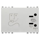 VIMAR SPA - VIW20290.N PRESA PER RASOIO 230V NEXT