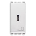 VIMAR SPA VIW20292.C.25.B ALIMENTATORE USB C PD 25W BIANCO