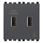 VIMAR SPA - VIW20295 Unità alimentazione USB 5V2,1A 2M grigio