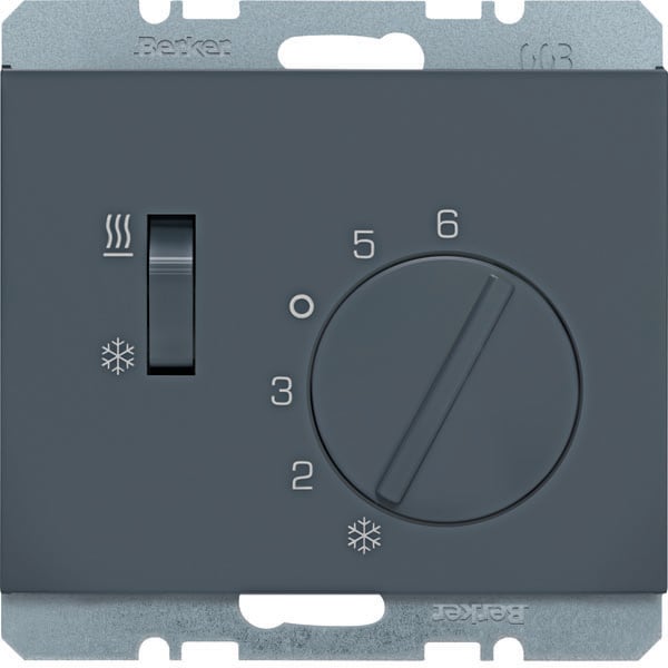 BERKER BRK20297106 RTR mit Schalter K.x anth