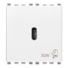 VIMAR SPA - VIW20298.B Alimentatore USB C 30W PD bianco