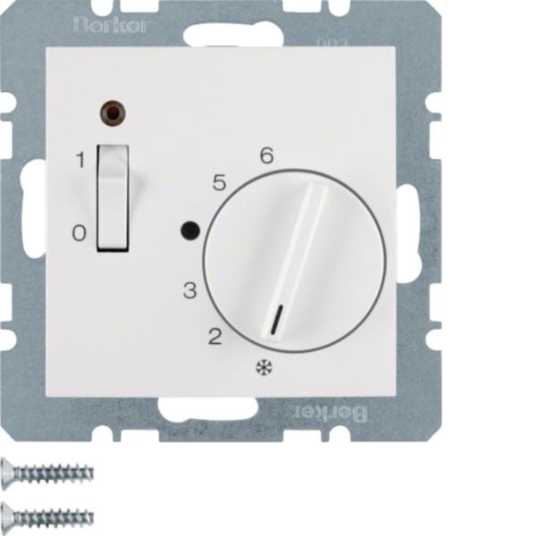 BERKER BRK20318989 TERM. 1 NC + P.ZO C.LE 24V S1/B3/B7 BI