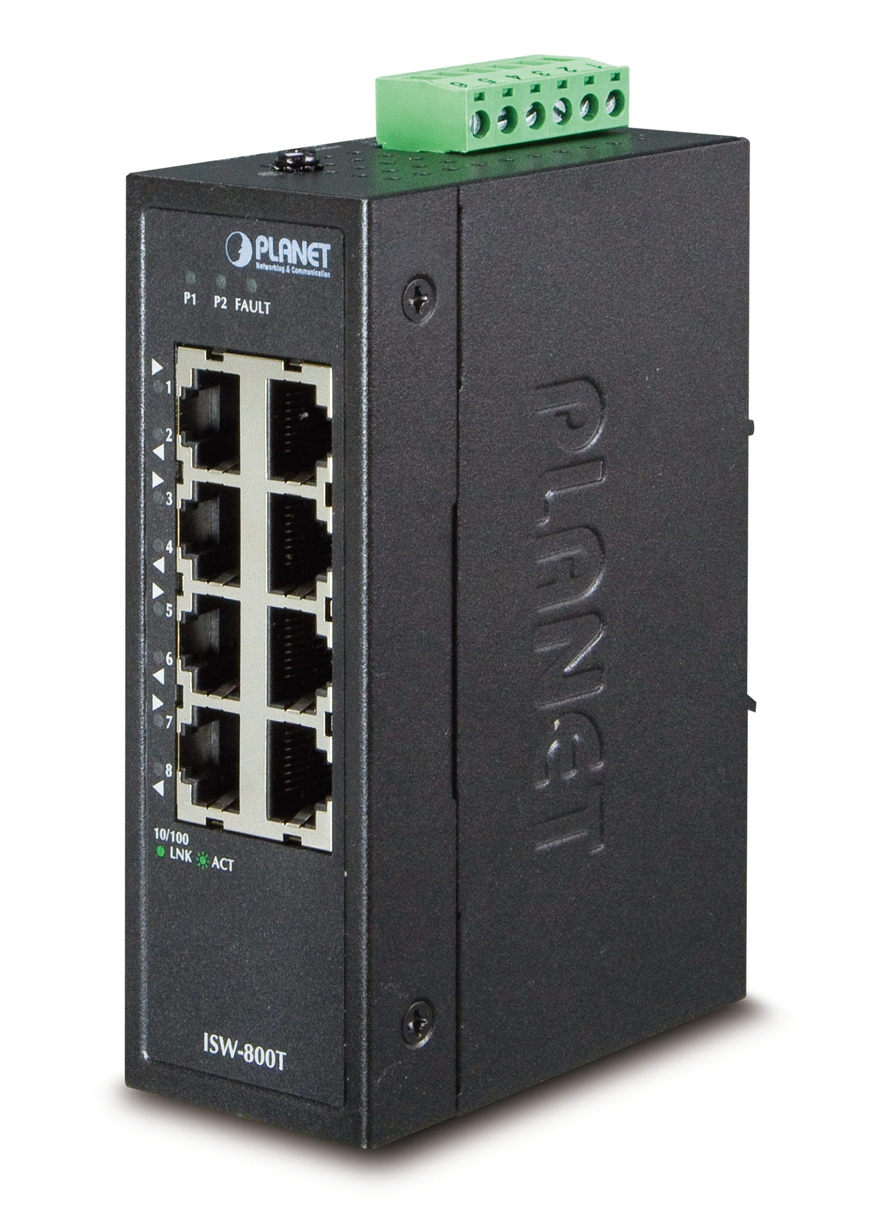 QUBIX S.R.L. NETWORK - QBX2032315 ISW-800T IP30 IND.SW 8P FE RTE