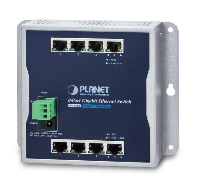 QUBIX S.R.L. NETWORK - QBX2032403 WGS-803 SWITCH IND IP30 FT 8GE