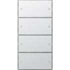GIRA GGI2035112 Tastsens.3 Komfort 4f (2+2) KNX Flachens