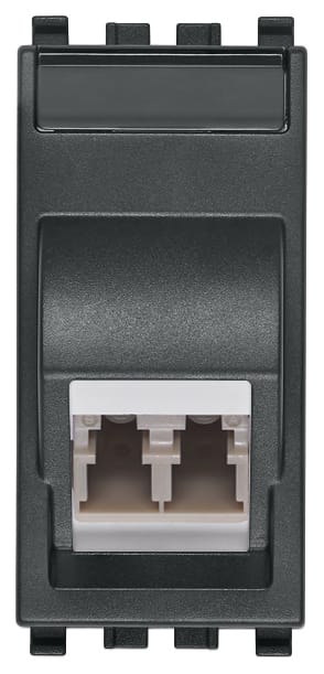 VIMAR SPA - VIW20351.LC PRESA OTTICA MULTI 50/125 LC GRIGIO