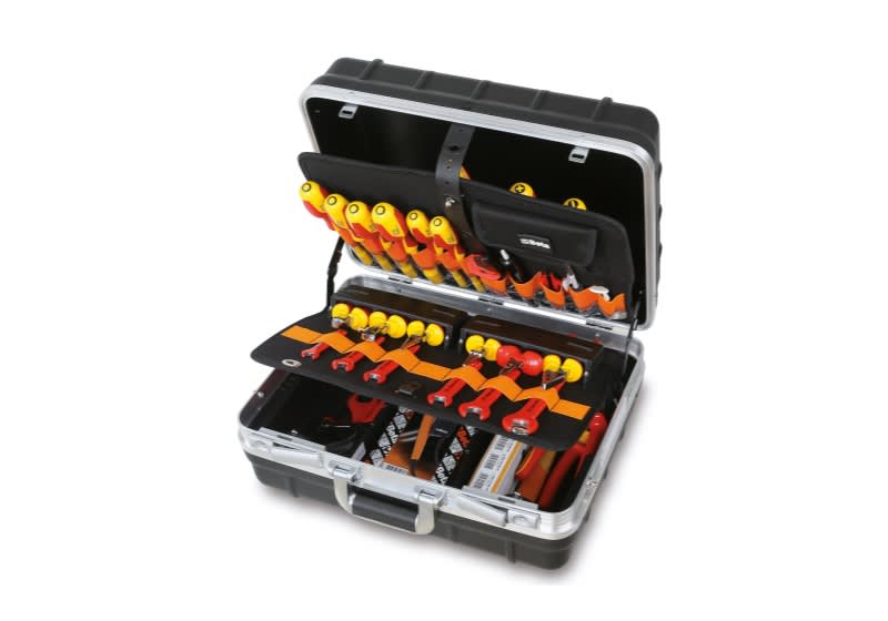 BM SPA - BMM020361223 Trolley con assortimenti di utensili per elettronica ed elettrotecnica