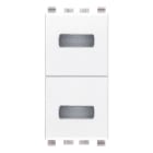 VIMAR SPA - VIW20388.B Doppia spia neutra bianco