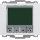 BERKER BRK20447109 TERMOSTATO CONT.NA + P.ZO C.LE K1 BI.P.