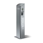 SCAME PARRE SPA - SCA204.CB21B-T2T2M COLONNINA 2XT2 7KW RCBO MID