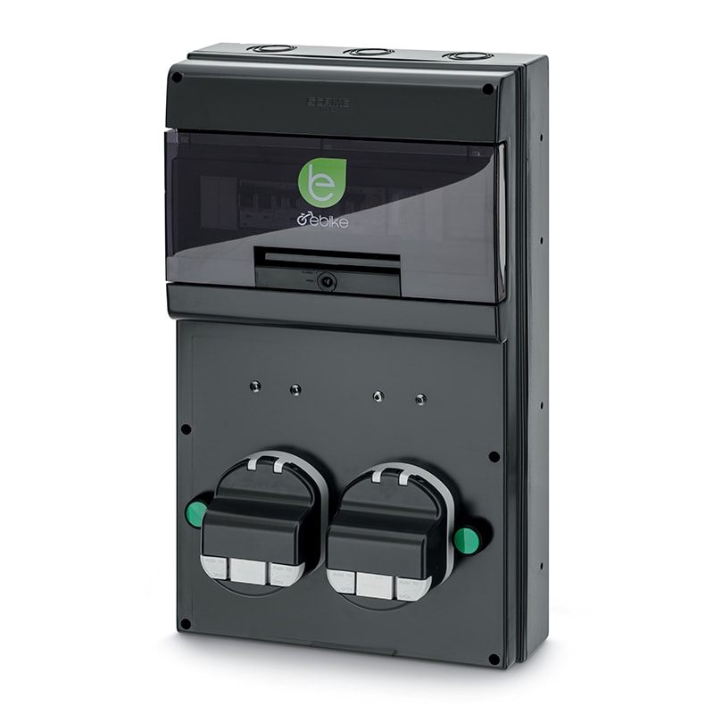 SCAME PARRE SPA SCA204.UB21B-EBA CENTRALINO 2 PRESE C/BLOCCO TED. 3,7KW