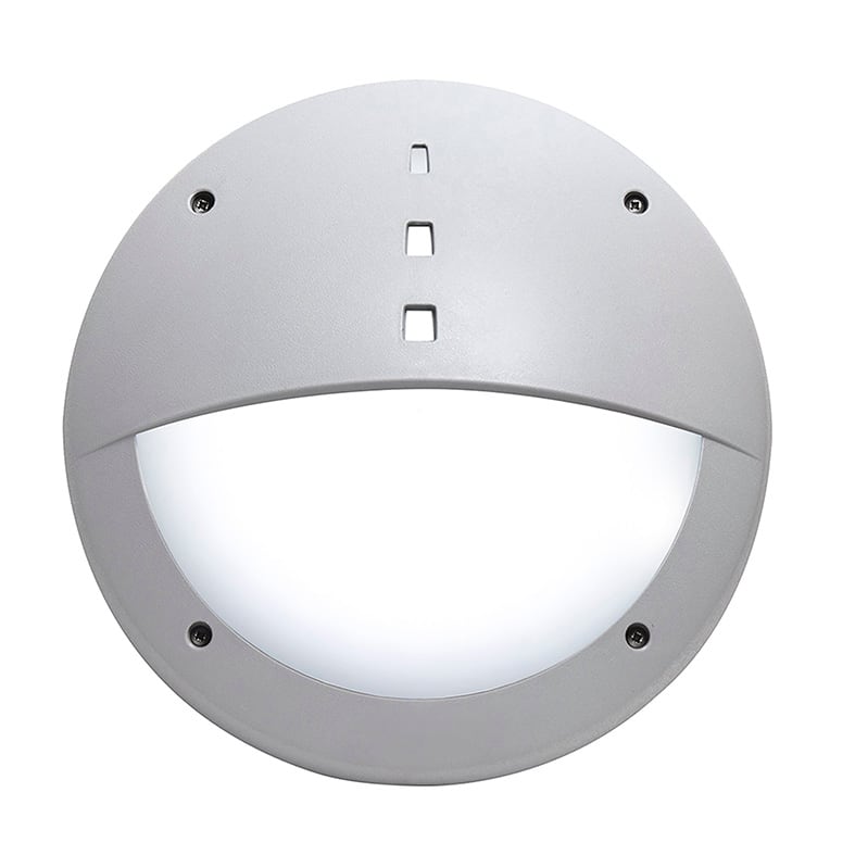 ROSSINI RSS20581-GR APPLIQUE/PLAFONIERA TONDA GRIGIA E27 IP6