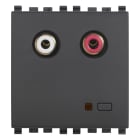 VIMAR SPA - VIW20582 INGRESSO AUDIO RCA 2M GRIGIO