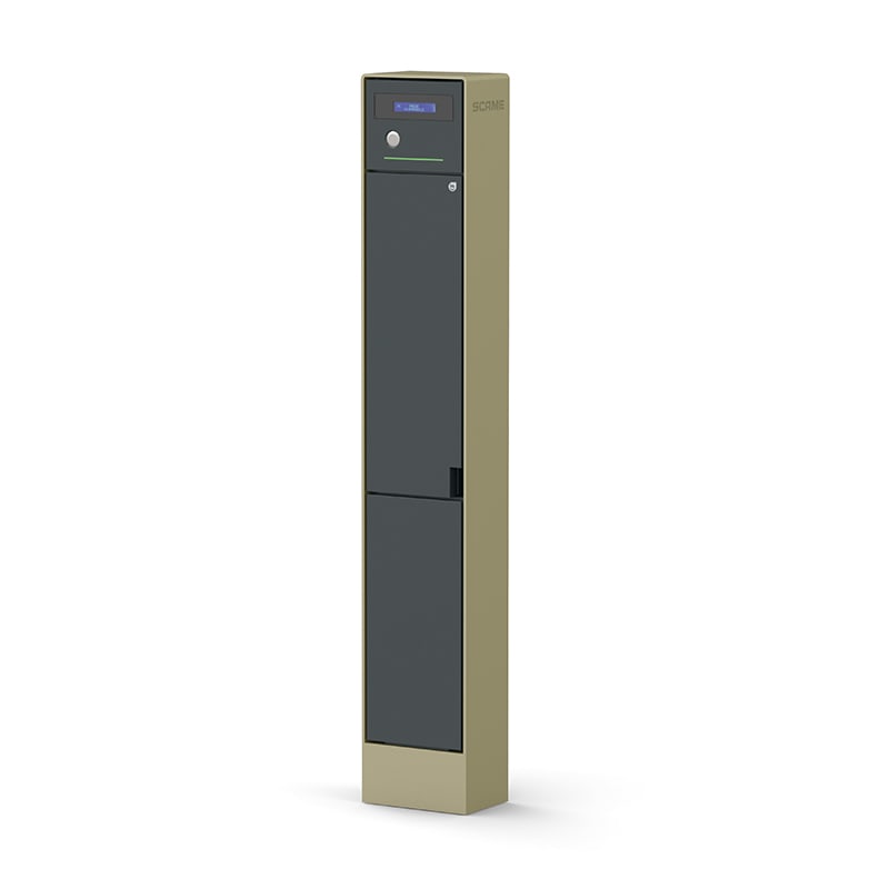 SCAME PARRE SPA SCA205.KB50-K COLONNINA BE-K TEDESCA 3,7KW RFID-NET