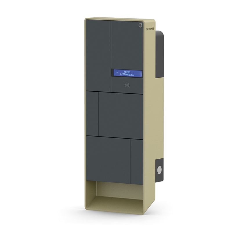 SCAME PARRE SPA - SCA205.T52-DAB WALL BOX 1 PRESA TIPO 2