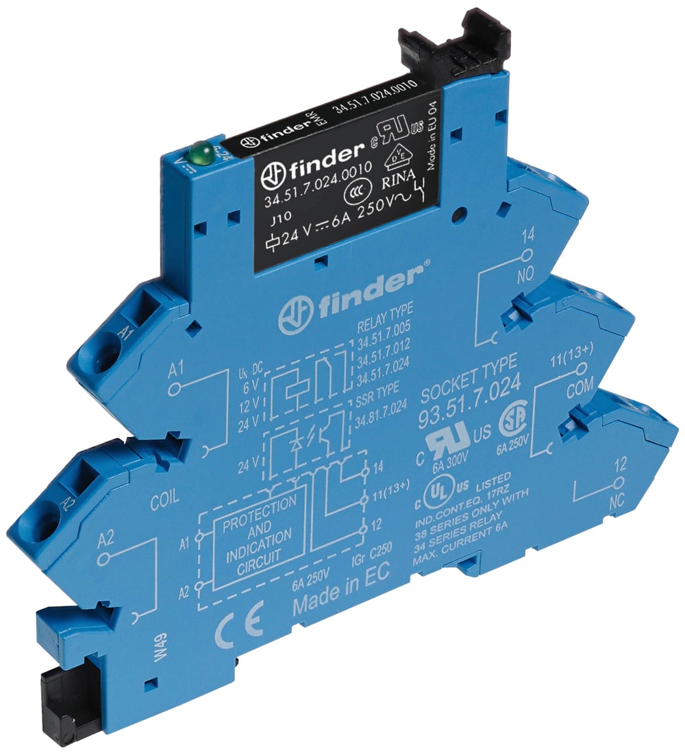 FINDER SPA FIN386170484050 INTERFACCIA MODULARE EMR 1CO MORS.MOLLA
