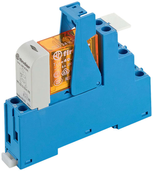 FINDER SPA FIN485280120060SPA INTERFACCIA MODULARE A RELE 2 CONTATTI