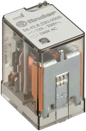 FINDER SPA - FIN564280240000 RELÈ DI POTENZA C.S 2 CONTATTI 12A