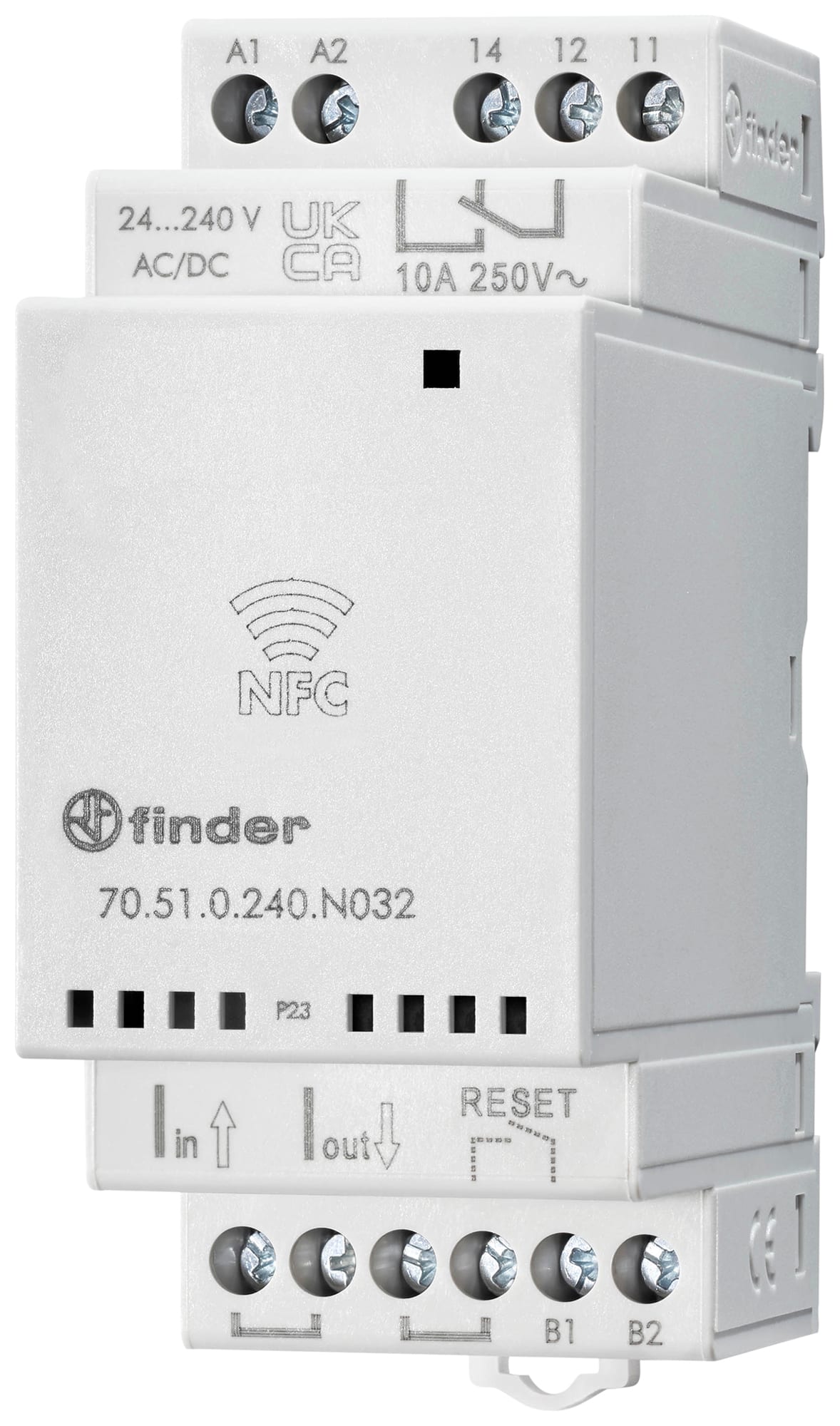 FINDER SPA FIN70510240N032 RELE CONTROLLO CORRENTE PROGRAMMABILE N
