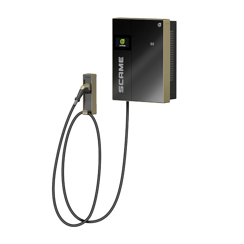 SCAME PARRE SPA SCA206.D91-E10 WALL BOX DC LAN+ROUTER 25KW CCS2