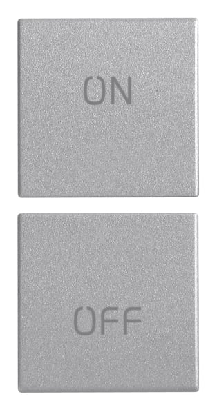 VIMAR SPA - VIW20751.1.N DUE MEZZI TASTI 1M SIMBOLI ON/OFF NEXT