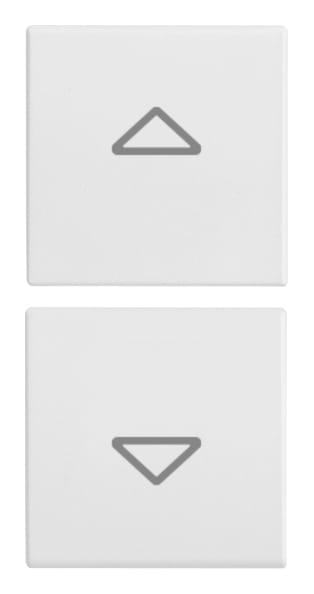 VIMAR SPA - VIW20751.2.B DUE MEZZI TASTI 1M SIMBOLI FRECCE BIANCO